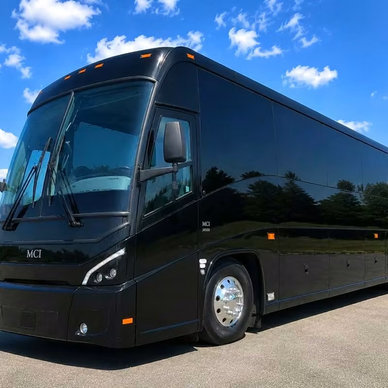 saratoga airports charter bus guide