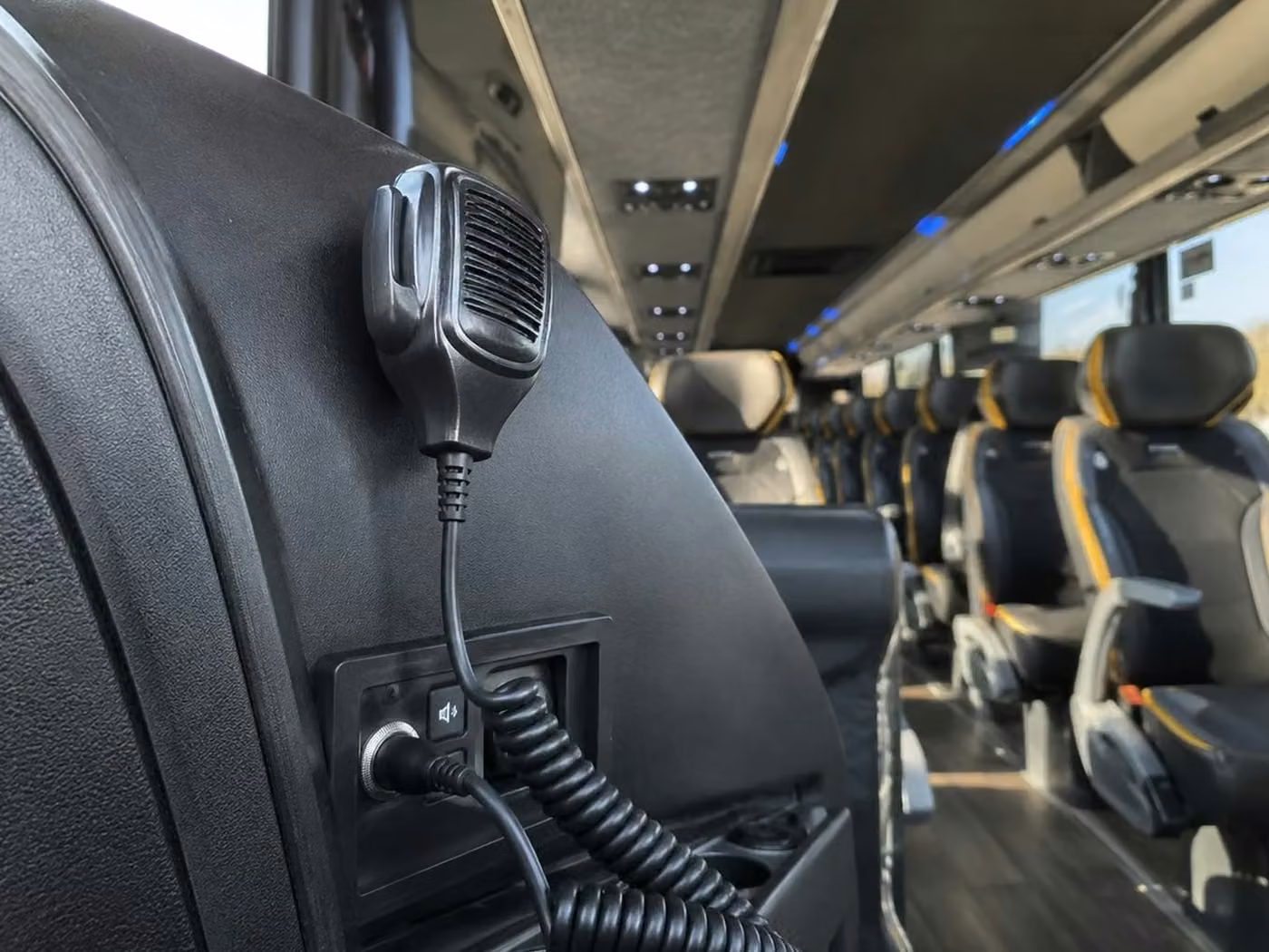 saratoga charter bus pa system