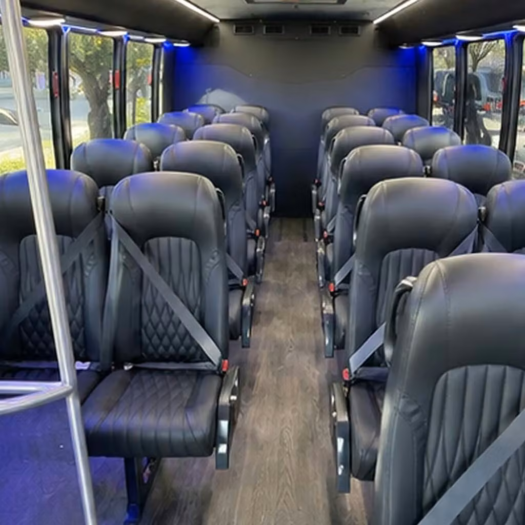 saratoga minibus interior 2
