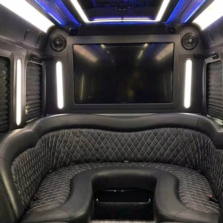 saratoga party bus sound system