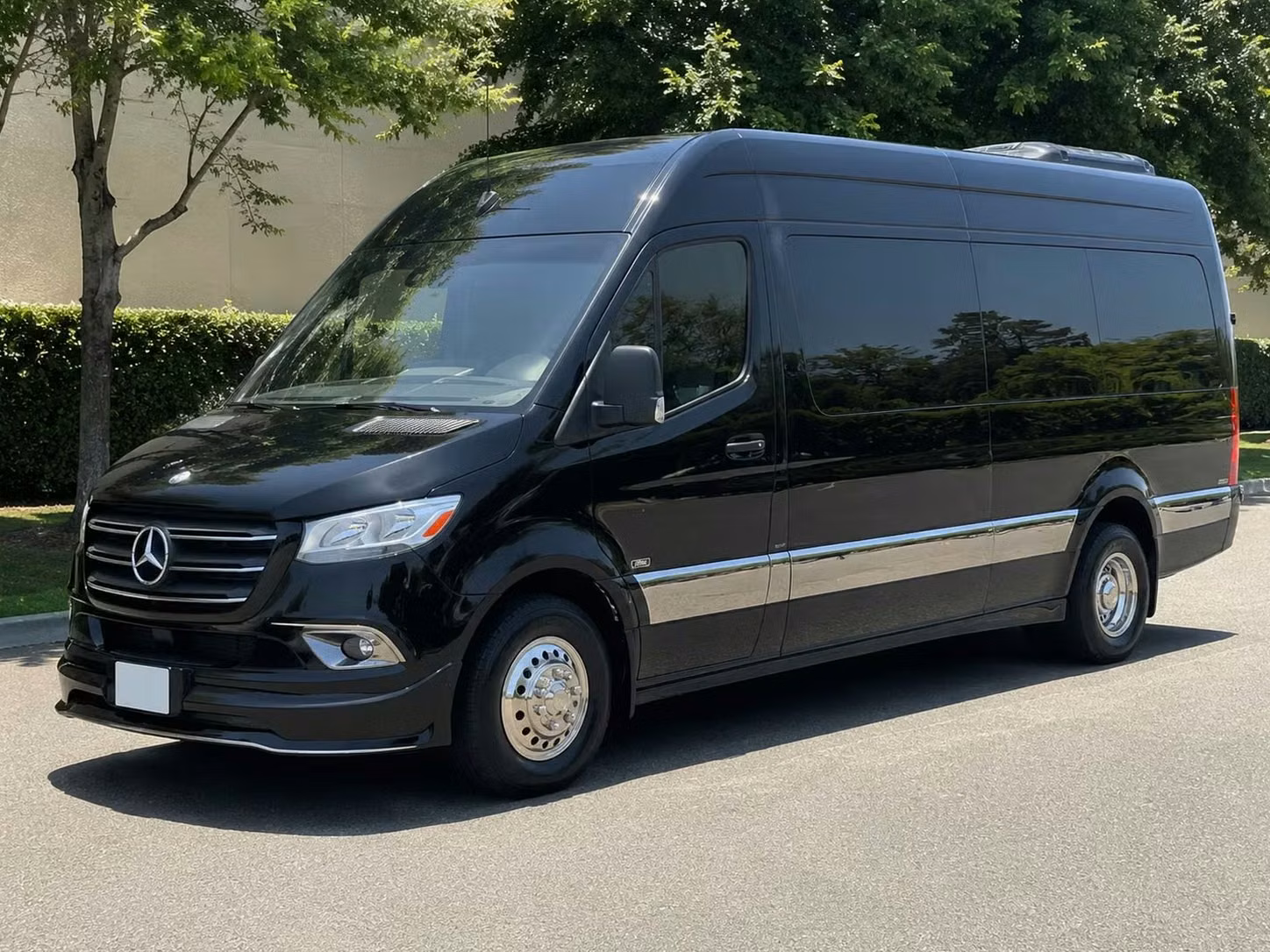 saratoga sprinter van rental with driver