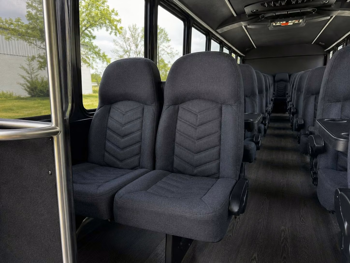 25 passenger minibus interior
