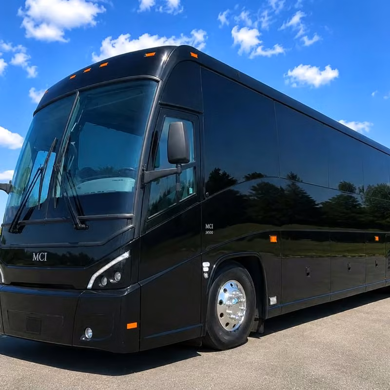 saratoga airports charter bus guide