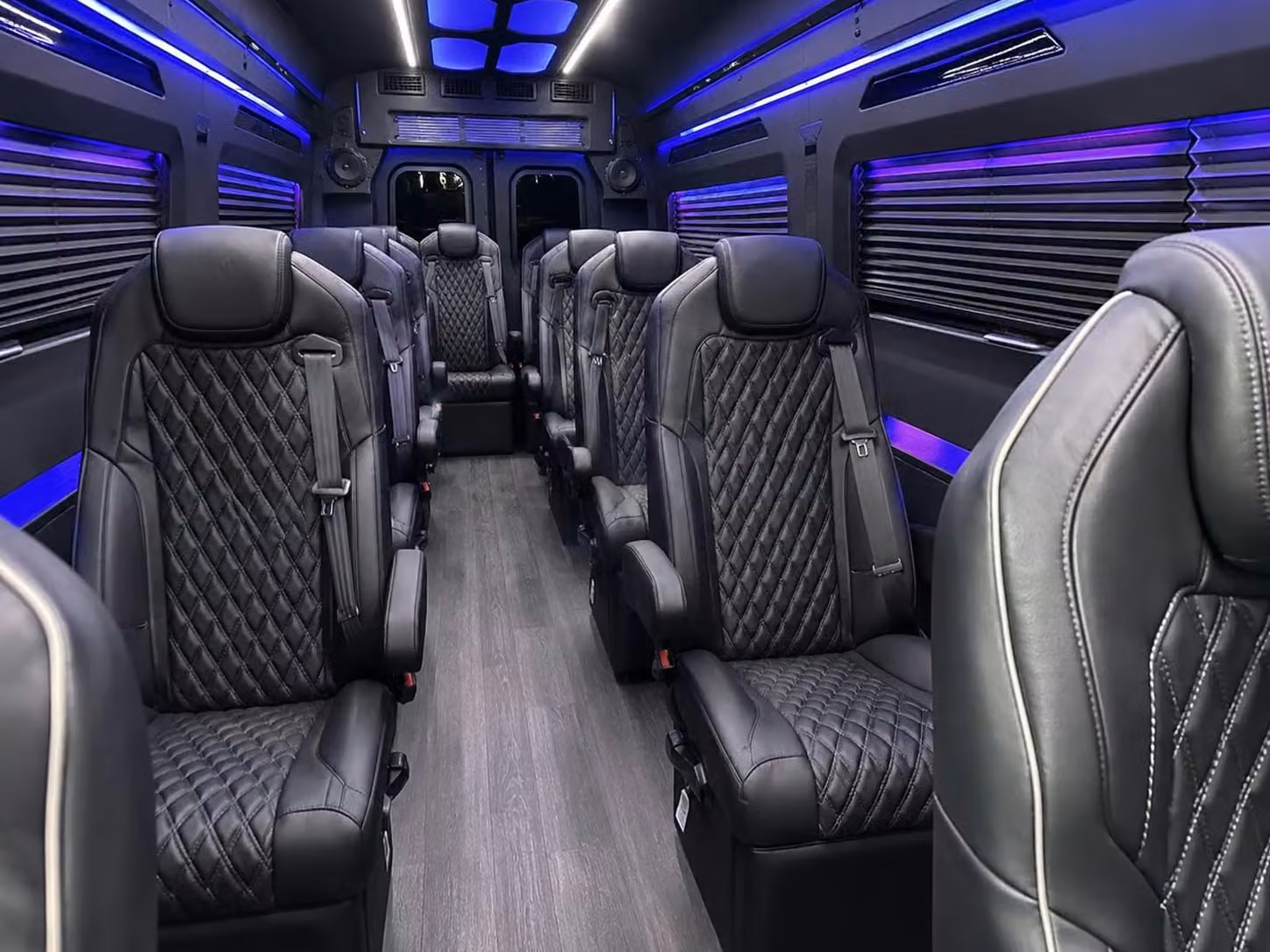 sprinter van with driver interior